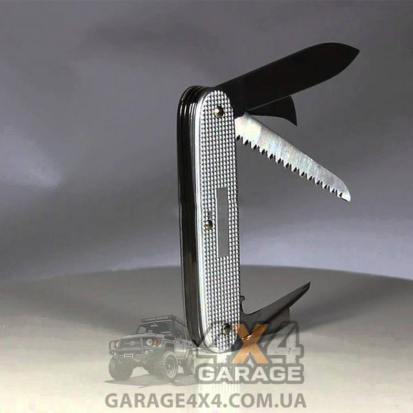 Нож складной, мультитул Victorinox Alox Harvester (93мм, 7 функций), серебристый 0.8150.26 1870745239 фото