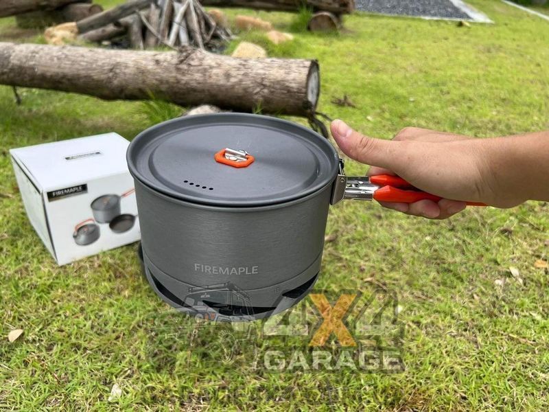 Набір туристичного посуду для кемпінгу, туризму та походів Fire-Maple FEAST (алюміній) FEAST Heat Al Cookware фото