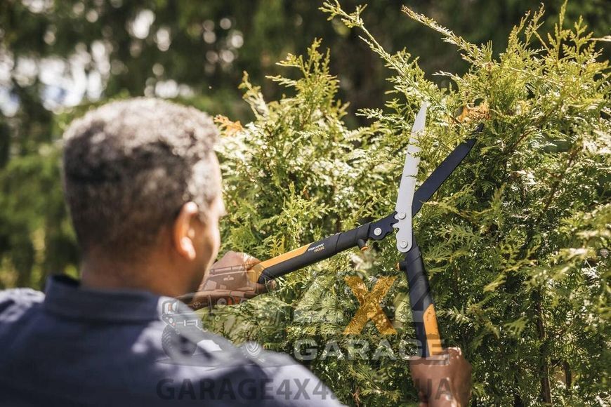 Ножиці для живоплоту Fiskars PowerGear X HSX92 (1023631) 1023631 фото