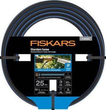 Шланг садовый Fiskars X-series 13мм(1/2") 25 м 1076045 фото