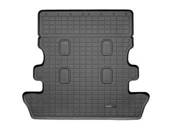 Чорний брудозахисний гумовий килимок у багажник WeatherTech для Toyota Land Cruiser 200 (2008-2020) 40356 фото