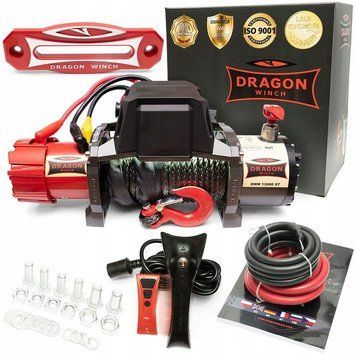 Електрична лебідка Dragon Winch Maverick 13000HDs (синтетичний трос) DWM13000STs фото