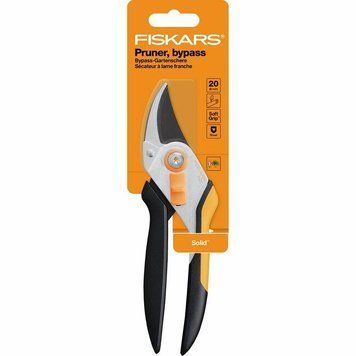 Плоскостной металлический секатор Fiskars Solid P331 (1057163) 1057163 фото