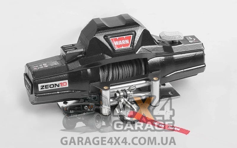 Электрическая лебедка для внедорожника со стальным тросом WARN ZEON 10 (12 Вольт / 4536 кг) 89650 фото