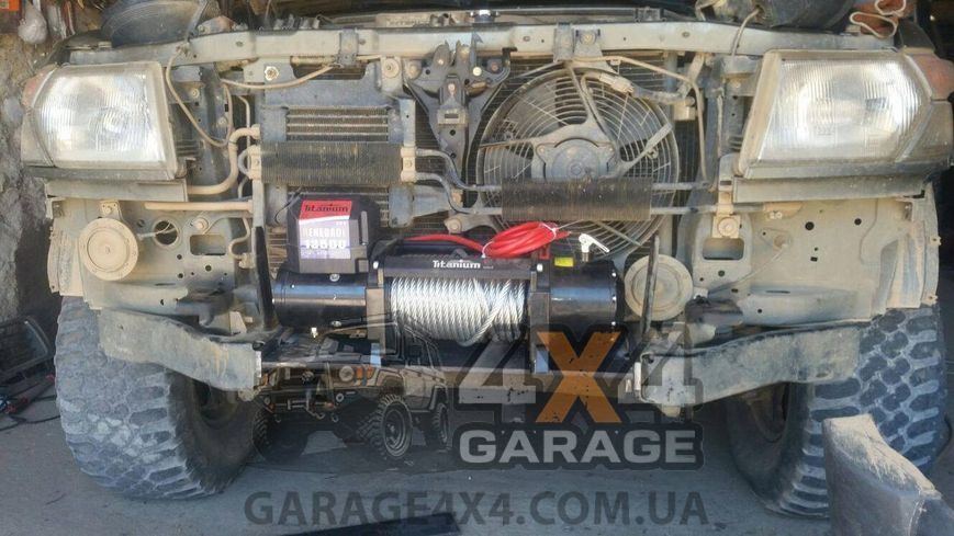 Лебідка для позашляховика Titanium Renegade 13500 (6130 кг / 12 вольтів / Сталевий трос) 1519 фото