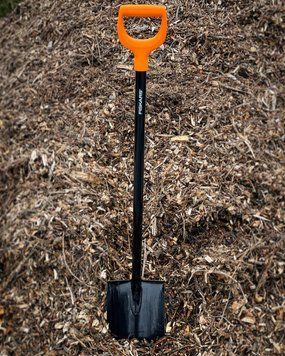 Профессиональная штыковая лопата Fiskars Solid XL (Удлиненная / Высокоуглеродистая сталь) 1067517 фото