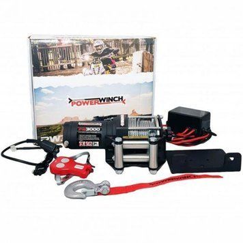 Лебедка для квадроцикла с беспроводным пультом Power Winch 3000 PW3000 фото