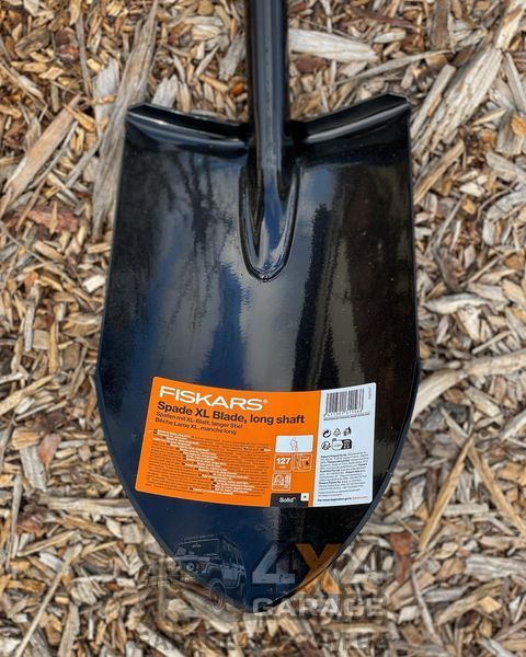 Профессиональная штыковая лопата Fiskars Solid XL (Удлиненная / Высокоуглеродистая сталь) 1067517 фото