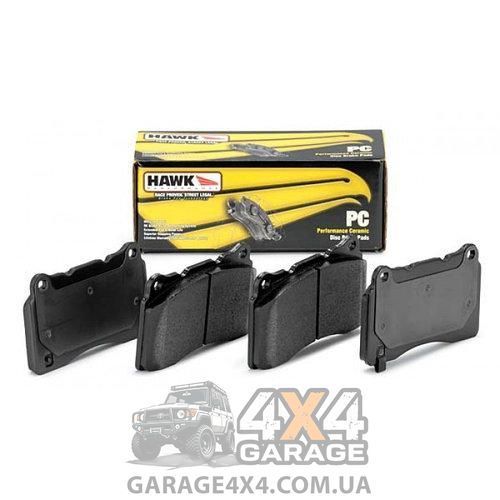 Задние тормозные колодки HAWK Performance Ceramic для Toyota Land Cruiser 200 / Lexus LX570 (Керамические) HB590Z.682 фото