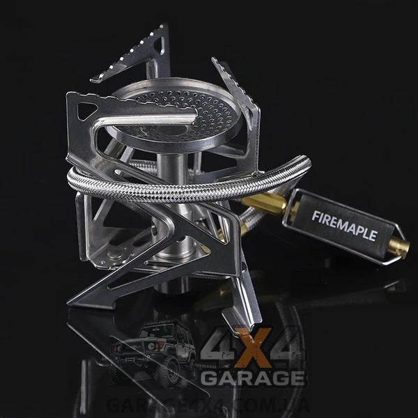 Похідний газовий пальник зі шлангом Fire-Maple Rock (3000Вт / 171 гр / 83 х 93мм) Rock Gas Stove фото