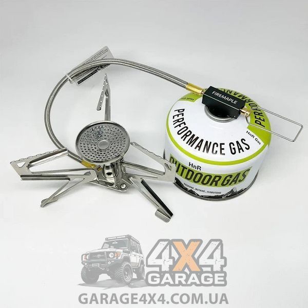 Похідний газовий пальник зі шлангом Fire-Maple Rock (3000Вт / 171 гр / 83 х 93мм) Rock Gas Stove фото
