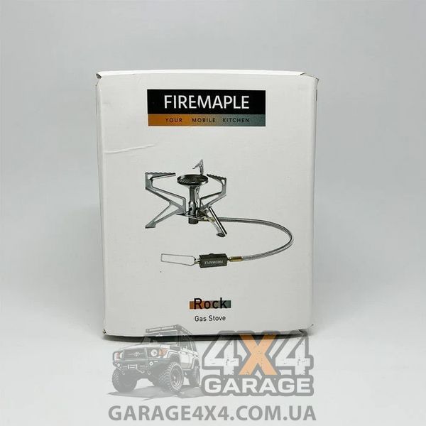 Похідний газовий пальник зі шлангом Fire-Maple Rock (3000Вт / 171 гр / 83 х 93мм) Rock Gas Stove фото