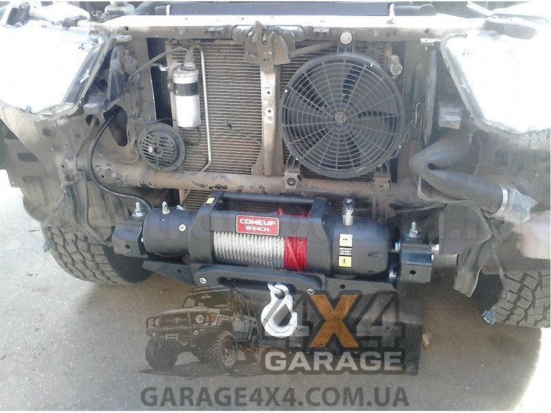 Комплект для установки лебедки в штатный бампер Mitsubishi Pajero Sport 2 (2008-2016) TK048 фото