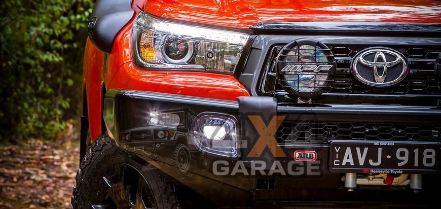 Вбудовані світлодіодні протитуманки в силовій бампер ARB 3500910 (більші) ARB3500910 фото