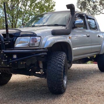 Шноркель Telawei для Toyota Hilux 1997-2005 (Дизель, ліва сторона) STH167LA фото