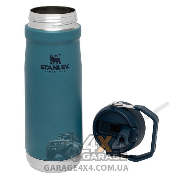 Термобутылка Stanley Go flip straw (0.65л), бирюзовая 1870752087 фото