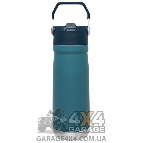 Термобутылка Stanley Go flip straw (0.65л), бирюзовая 1870752087 фото
