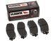 Задние тормозные колодки HAWK HP Plus для Mitsubishi Lancer Evolution X 2008-2014 (Керамические) HB615N.535 фото 1