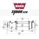 Лебідка для посередника Warn Tabor 12k (12 Вольт / 5440 кг)