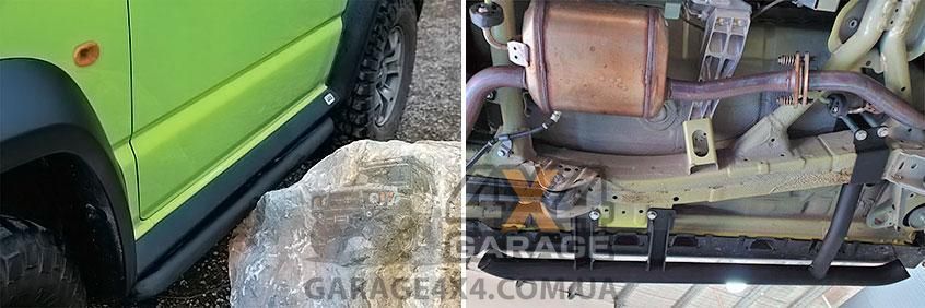 Силові пороги ARB Rock Sliders для Suzuki Jimny 19+ ARB 4424010 фото