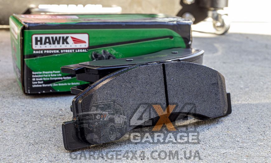 Передні гальмівні колодки HAWK LTS для Toyota FJ Cruiser / Lexus GX / Toyota Tacoma HB490Y.665 фото