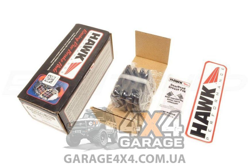 Задние тормозные колодки HAWK HP Plus для Mitsubishi Lancer Evolution X 2008-2014 (Керамические) HB615N.535 фото