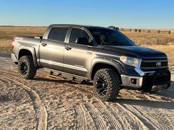 Пластикові фендери для Toyota Tundra 2014-2015 (Розширювачі арок / ABS-пластик) TDRFF14 фото