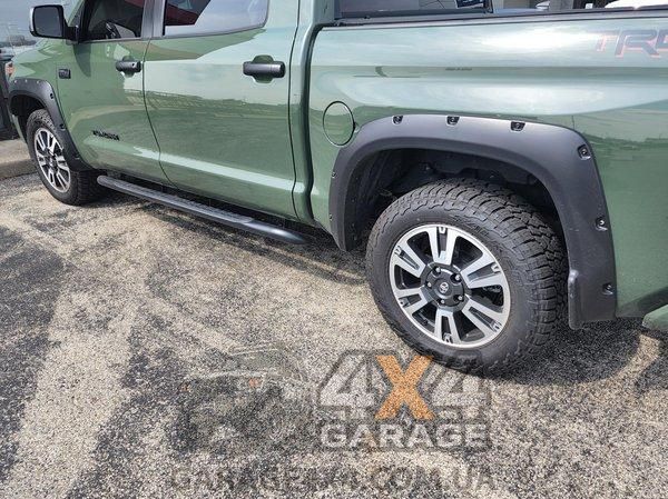 Пластикові фендери для Toyota Tundra 2014-2015 (Розширювачі арок / ABS-пластик) TDRFF14 фото