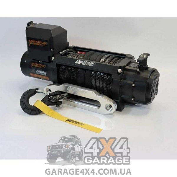 Швидкісна автомобільна лебідка Kangaroowinch K14000XP (12В, Синтетичний трос) K14000XP-SR фото