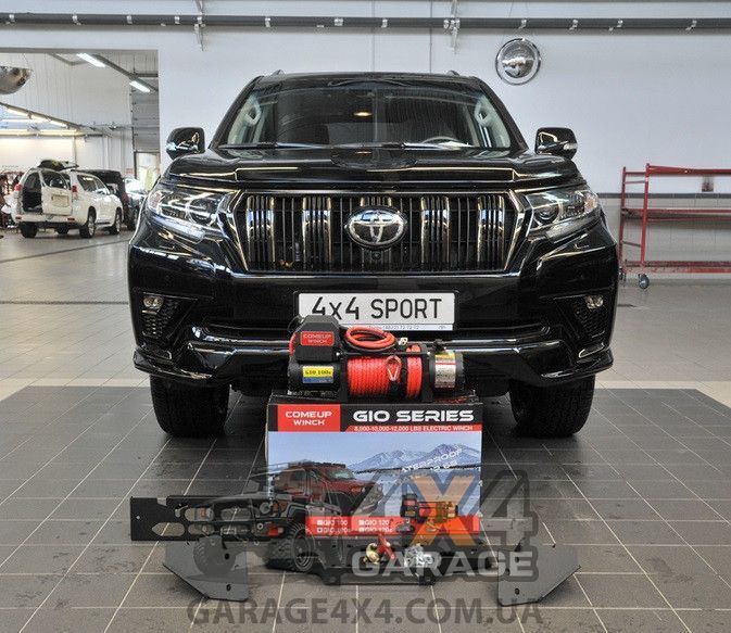 Автомобильная лебедка 12 Вольт ComeUp GIO 100s (Синтетический трос / 4535 кг) 853839 фото