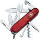 Ніж складаний, мультитул Victorinox Climber (91 мм, 14 функцій), червоний прозр. 1.3703.Т 1870744647 фото 1
