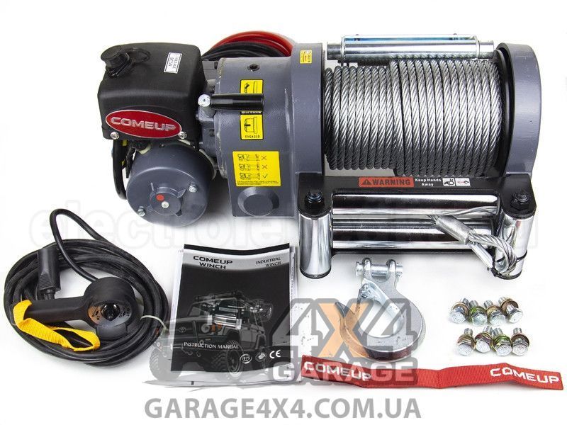 Лебедка электрическая для эвакуатора Come Up WOLF 12.0 12V (5443 кг) WOLF 12.0 12V фото