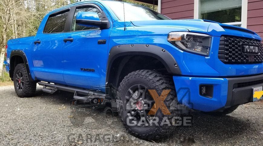 Пластикові фендери для Toyota Tundra 2014-2015 (Розширювачі арок / ABS-пластик) TDRFF14 фото