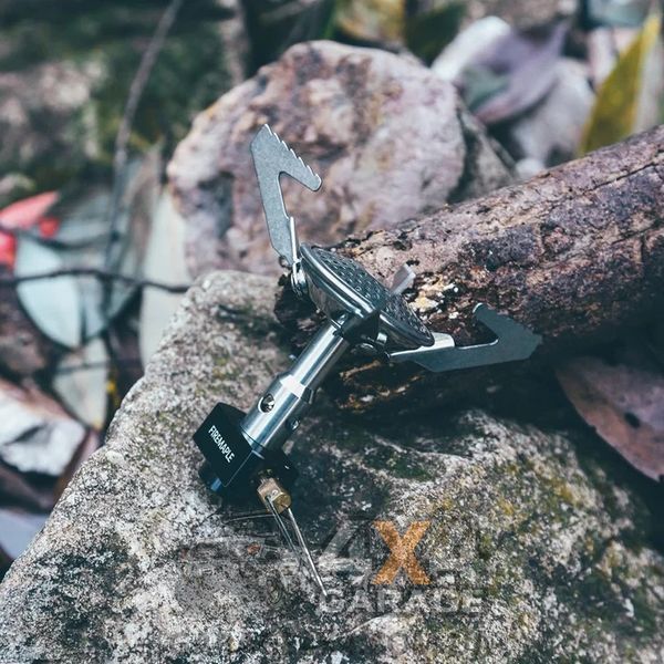 Компактний туристичний газовий пальник Fire-Maple Buzz під різьбовий балон із регулятором FM Buzz фото