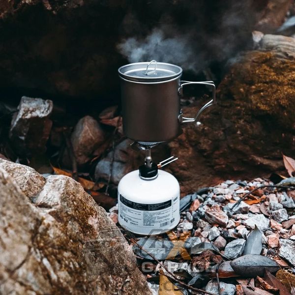 Компактний туристичний газовий пальник Fire-Maple Buzz під різьбовий балон із регулятором FM Buzz фото