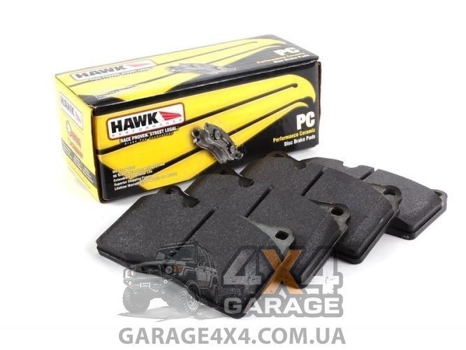 Передние тормозные колодки HAWK Performance Ceramic для Volkswagen Touareg 2006-2017 (Керамические) HB632Z.586 фото
