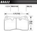 Передние тормозные колодки HAWK Performance Ceramic для Volkswagen Touareg 2006-2017 (Керамические) HB632Z.586 фото 3
