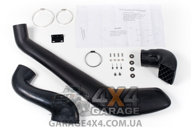 Шноркель для Toyota Land Cruiser Prado 150 2010 - н.в. (ударопрочный ABS - пластик) ST150 фото