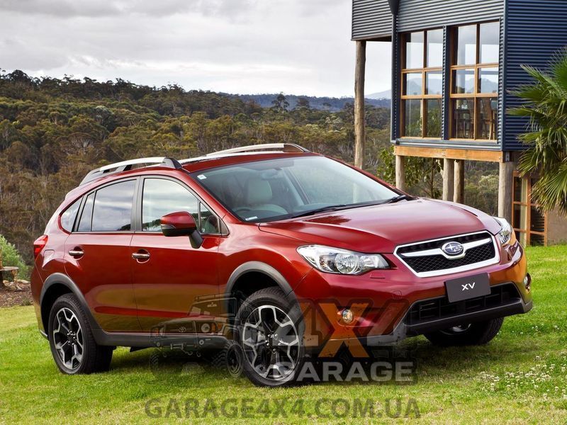 Посилений передній гальмівний диск DBA Street Series X Gold для Subaru XV (Вентильований з перфорацією) DBA650X фото