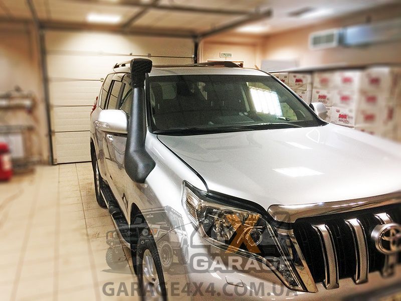 Шноркель для Toyota Land Cruiser Prado 150 2010 - н.в. (ударопрочный ABS - пластик) ST150 фото