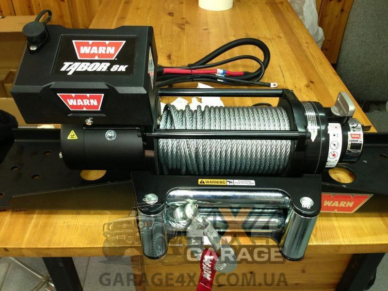 Лебідка для посередника WARN Tabor 8K (3630кг / 12 Вольт) 96995 фото