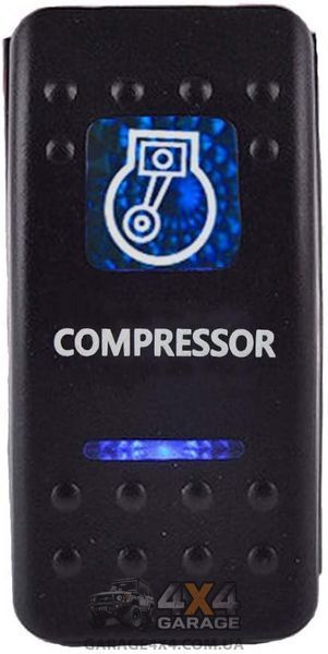 Тумблер-перемикач з підсвітикою для компресора Compressor OF070 фото