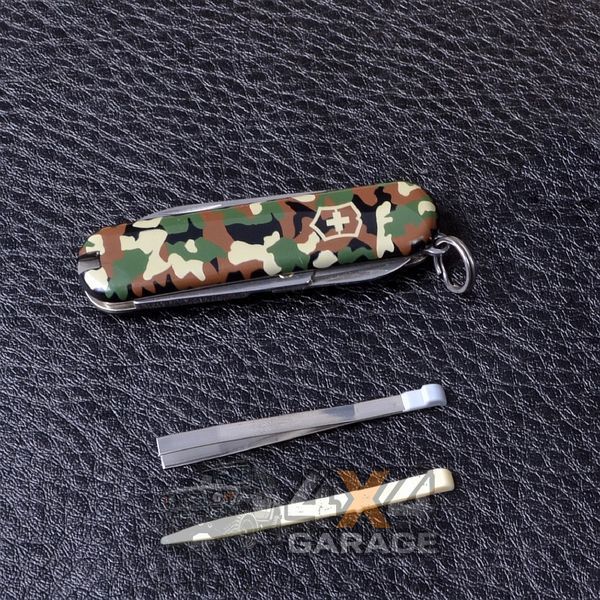Нож складной, мультитул Victorinox Classic SD (58мм, 7 функций), камуфляжный 0.6223.94 1870744141 фото
