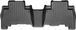 Черные резиновые коврики WeatherTech на задний ряд Toyota Land Cruiser Prado 150 2010+ 442862 фото 1