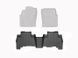 Черные резиновые коврики WeatherTech на задний ряд Toyota Land Cruiser Prado 150 2010+ 442862 фото 2