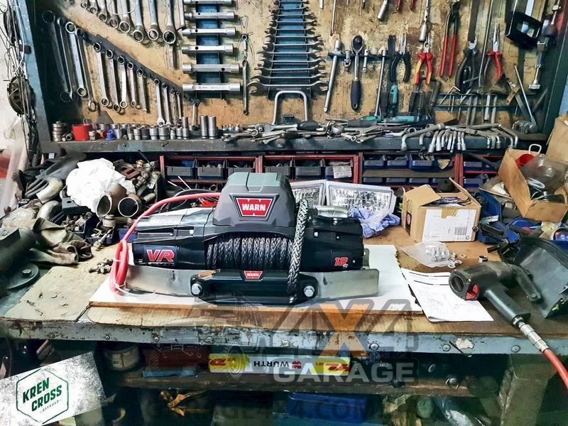 Лебідка для позадорожника з синтетичним тросом WARN VR EVO 12-S (5443 кг / 12 Вольт) 103255 фото