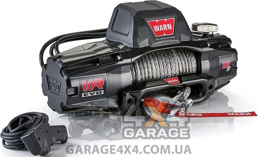Лебідка для позадорожника з синтетичним тросом WARN VR EVO 12-S (5443 кг / 12 Вольт) 103255 фото