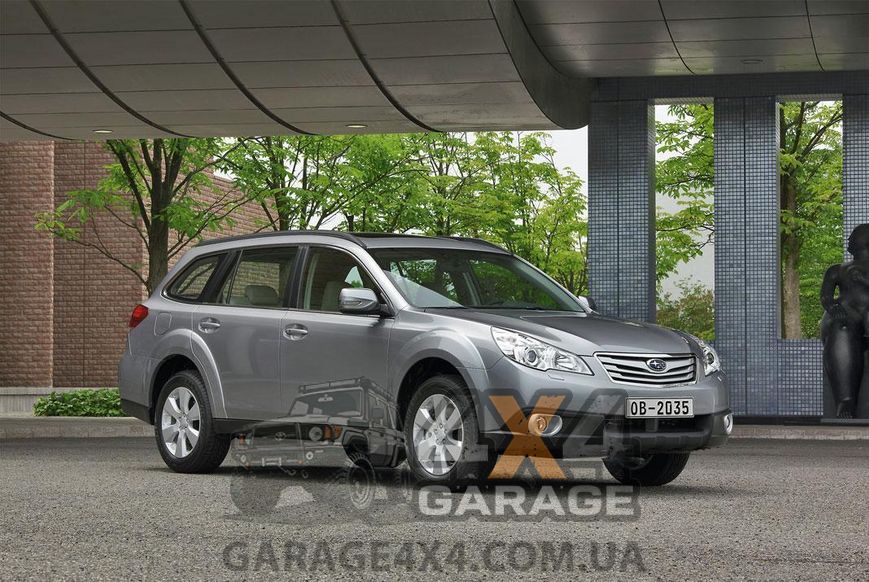 Посилений передній гальмівний диск DBA Street Series X Gold для Subaru Legacy / Outback DBA650X фото