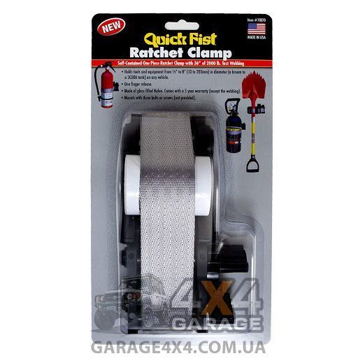 Кронштейн крепления с храповиком Quick Fist Ratchet Clamp 70070 фото