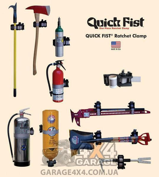 Кронштейн крепления с храповиком Quick Fist Ratchet Clamp 70070 фото